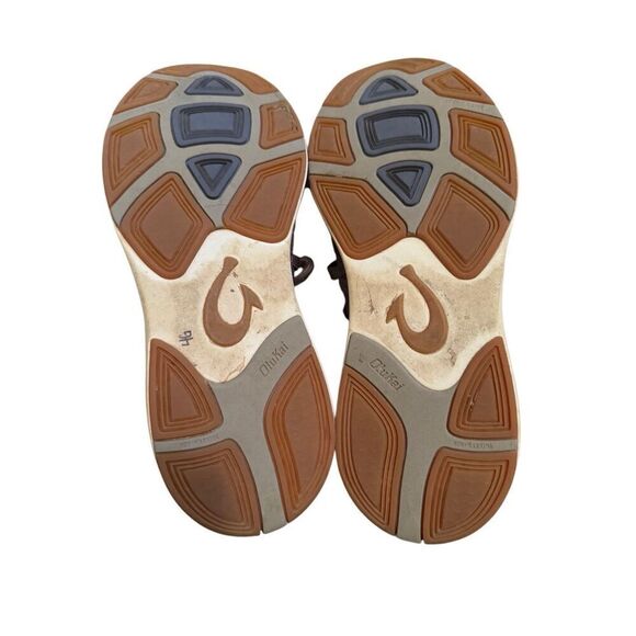 OluKai Mio Li Sneaker Mens Sz M 7 (EU 40) Gray Low Top Outdoors Athletic Sneake - Picture 7 of 9